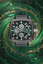 Stylish Men’s Sport Watch ⌚ Square Dial Quartz | Waterproof Silicone Strap Wristwatch